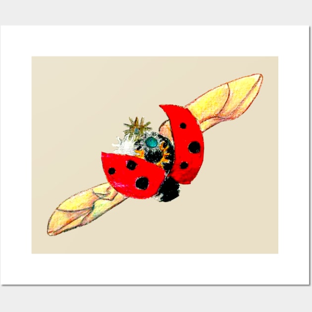 Lady Bug Bug Wall Art by Art of V. Cook